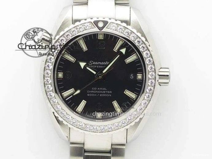 0510 Seamaster 300M Chronometer SS “007” Limited Edition OMF 1:1 Best Edition on SS Bracelet A2824 (Black Balance Wheel) V Seasonal 7952